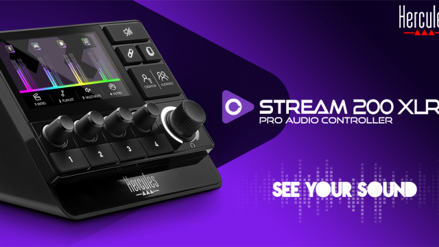 <b>Produsele audio Hercules pentru streaming, acum disponibile în România; Noile controlere audio simplifică gestionarea sunetului</b>MGT România aduce pe piața locală o nouă gamă de produse audio Hercules, un brand cu peste 40 de ani de experiență în divertismentul audio și peste 20 de ani în industria 