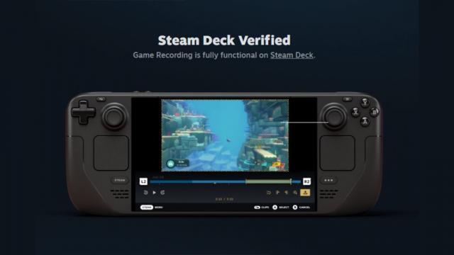 <b>Steam Deck primește o nouă funcționalitate: Cele mai importante scene vor fi înregistrate în timp ce te joci</b>Steam Deck e cu adevărat un hit, motiv pentru care a continuat să primească actualizări și să fie îmbunătățit treptat. Ei bine, o nouă actualizarea Steam va permite utilizatorilor să înregistreze cele mai importante scene din timpul sesiunilor de gaming