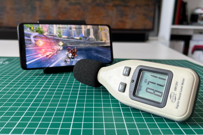 Nubia Focus Pro - Test audio: Volum multimedia.jpg