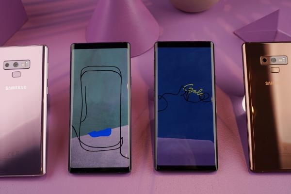 Fotografii hands-on Samsung Galaxy Note 9