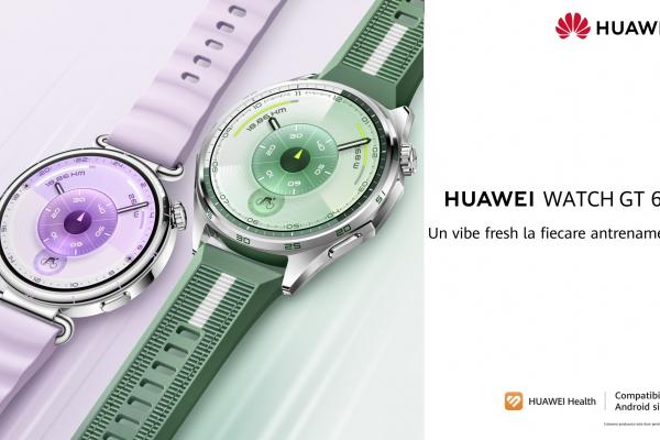 Preț și disponibilitate HUAWEI Watch GT 6 în România (250 lei extra-reducere)