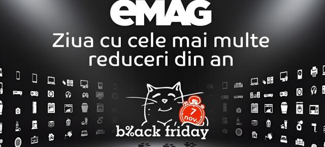 Când are loc Black Friday 2025 pe eMAG.ro? Data exactă a marelui eveniment de shopping a fost dezvăluită!