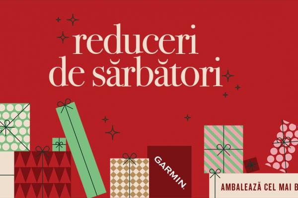 Garmin dă startul campaniei „Reduceri de Sărbători”: Peste 150 de produse cu discount până pe 27 decembrie