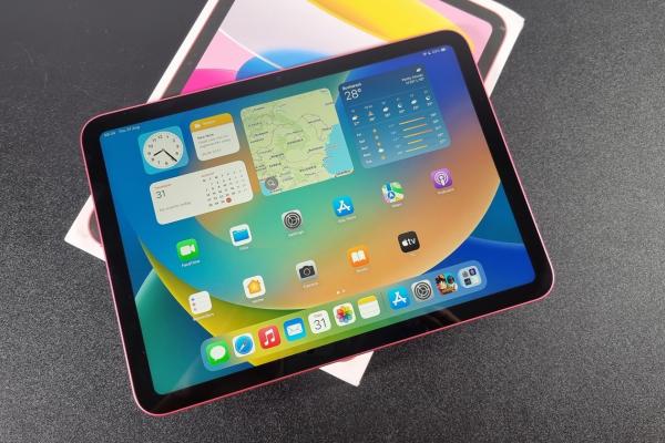 Apple iPad 10 (2022): Design modern, actualizat, comod în utilizare, pentru citit, gaming