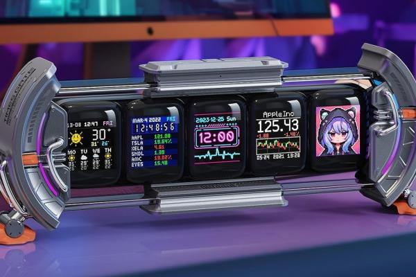 E LUNI e AMAZON: Azi vă recomandăm Divoom Times Gate, un gadget ce aduce widget-urile în viața reală, un cadou excelent pentru pasionații tech