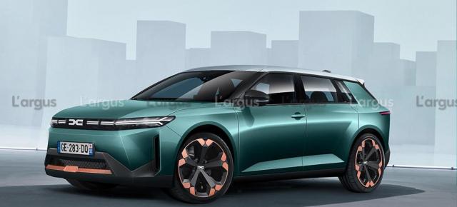 Dacia C-neo apare în imagini proaspete, un estate hibrid 4x4 bazat pe conceptul Bigster; Pregătit pentru lansare în 2025-2026
