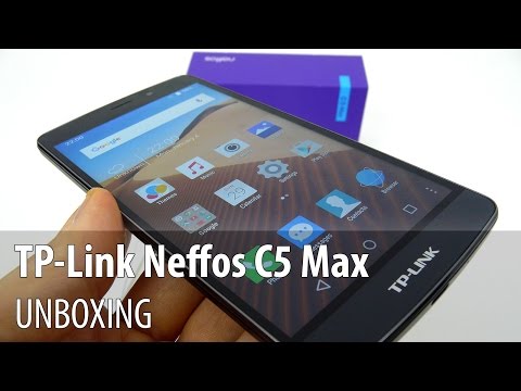 TP-Link Neffos C5 Max Video Unboxing