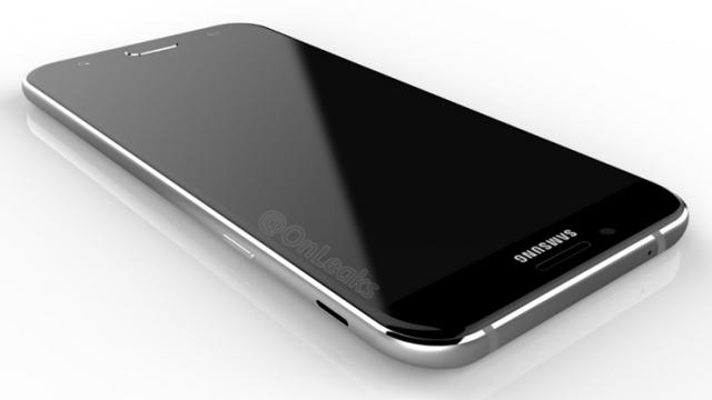 <b>Samsung Galaxy A8 (2016) apare în randări proaspete marca @OnLeaks, are o carcasă din sticlă şi metal mai subţire decât Note 7</b>Următorul phablet pe care sud-coreenii de la Samsung îl vor aduce pe piață este modelul Galaxy A8 (2016) - terminal care astăzi ni se prezintă într-o serie de imagini 3D dezvăluite de către @OnLeaks. În mod interesant, avem de-a face cu un produs foarte