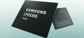 Samsung dă startul producției în masă de memorii RAM LPDDR5 de 16 GB pentru smartphone-uri premium