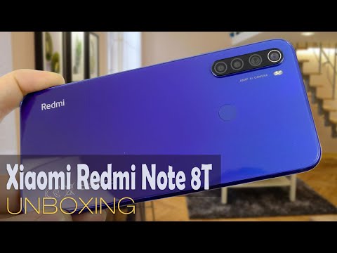 Xiaomi Redmi Note 8T Video Unboxing în Română
