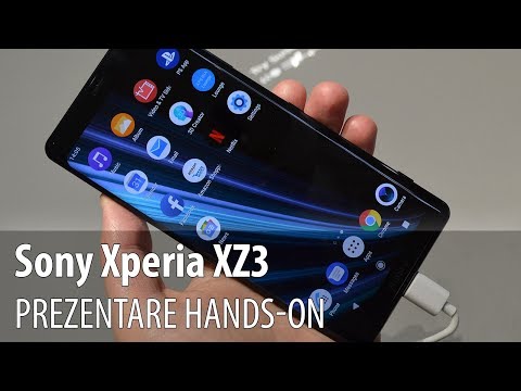 Sony Xperia XZ3 - Video-prezentare hands-on de la #IFA2018 din Berlin