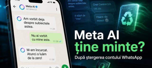 Ai șters contul WhatsApp? Meta AI s-ar putea să-și amintească în continuare ce i-ai spus