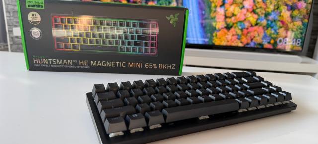 RAZER Huntsman V3 HE Magnetic Mini 65% 8KHz Review: Rapid Trigger și Hall Effect într-un format compact care face diferența