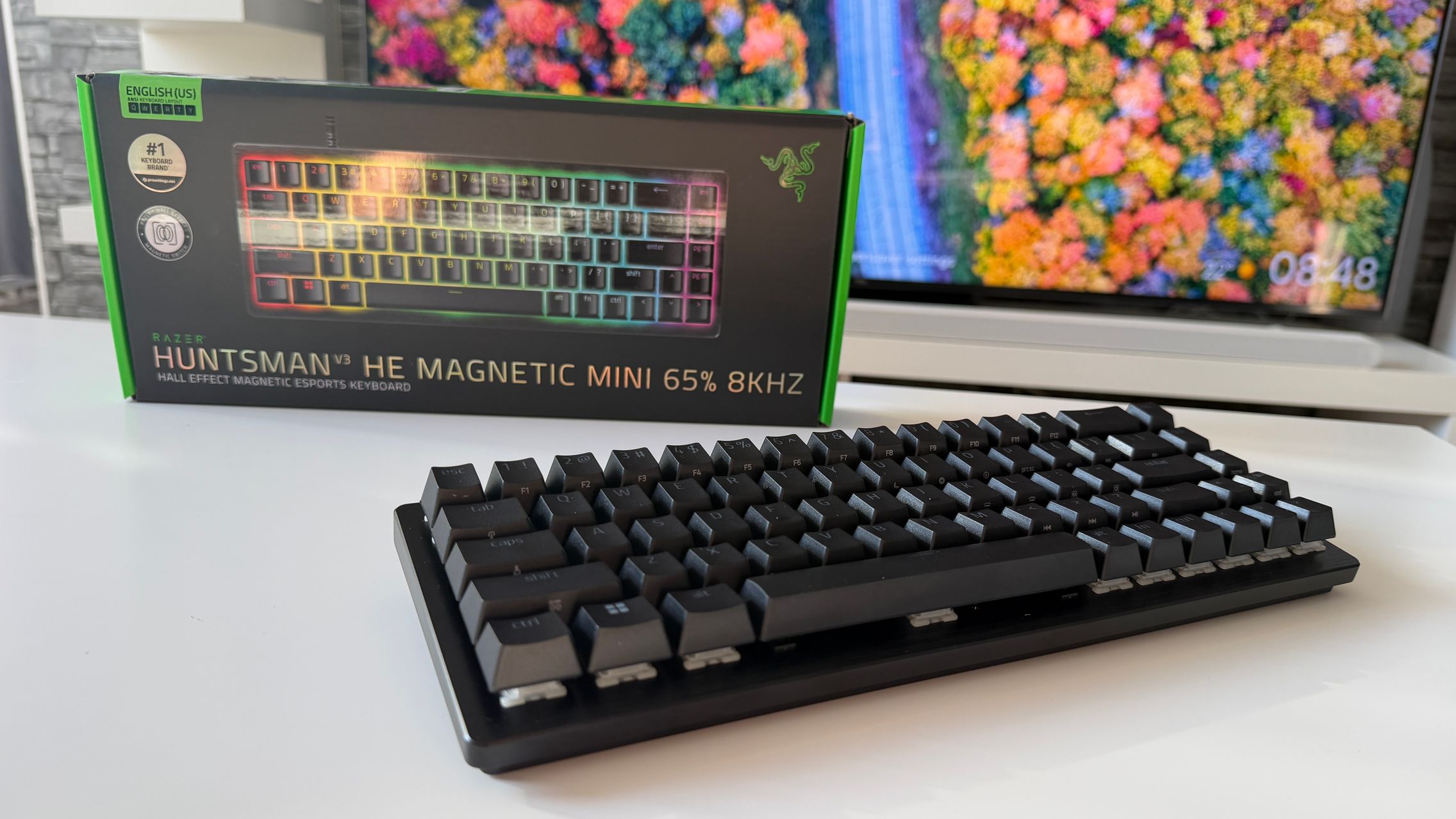 RAZER Huntsman V3 HE Magnetic Mini 65% 8KHz Review: Rapid Trigger și Hall Effect într-un format compact care face diferența
