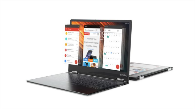 <b>Lenovo Yoga A12 este o nouă tabletă hibrid ce costă doar 299 dolari; un soi de Yoga Book Lite</b>Compania chineză Lenovo a anunțat astăzi lansarea tabletei Yoga A12, device ce poate fi considerat drept un Yoga Book Lite care păstrează design-ul și tastatura touch. Dotările hardware sunt desigur mai slabe, dar o parte bună este faptul că prețul de