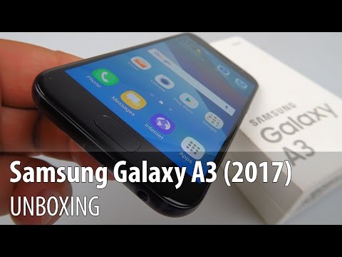 Samsung Galaxy A3 (2017) Video Unboxing în Limba Română