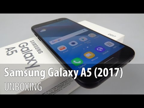 Samsung Galaxy A5 (2017) Video Unboxing în Limba Română