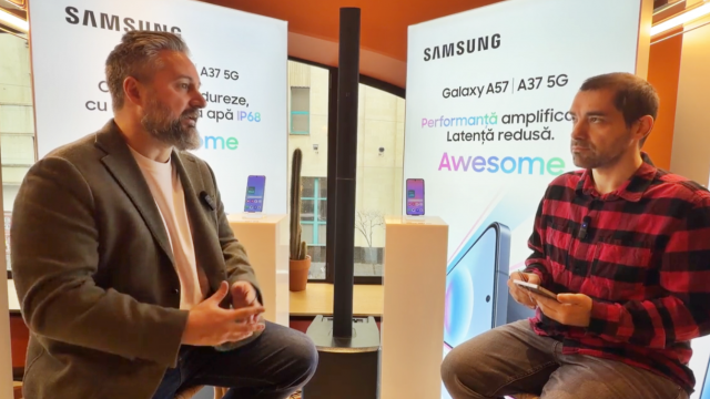 <b>Interviu cu Samsung (Alex Costache): Galaxy A37, A57 schimbă jocul pe mid-range - Awesome Intelligence pentru toată lumea</b>Cu ocazia evenimentului oficial de lansare a noilor modele Samsung Galaxy A37 şi Galaxy A57 am purtat o discuţie cu Alex Costache, un interviu mai precis. El este Head of MX Product Management Samsung România şi Bulgaria 