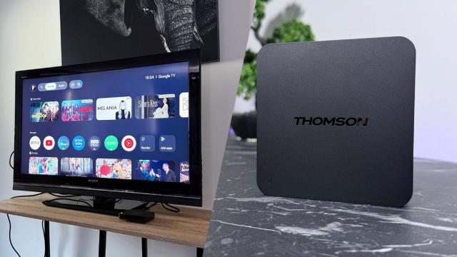 <b>Prezentare Thomson Streaming Box 245 (4K): Upgrade serios pentru smart TV-ul din sufrageria ta, cu Google TV și conectivitate completă</b>Alături de Thomson Go Cast 152 (4K), a sosit pe masa de teste în această primăvară și „fratele său mai mare”, sub forma Thomson Streaming Box 245 (4K). Dacă în cazul dongle-urilor compacte discutăm despre portabilitate și minimalism