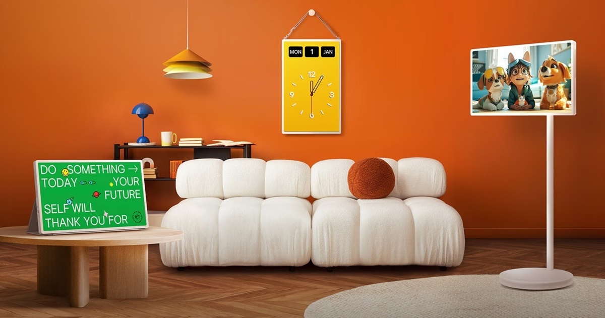 Televizor sau gadget de lifestyle pe roți? LG StanbyME 2 Max combină ecran tactil UHD, baterie și difuzoare 11.1.2 într-un format neobișnuit