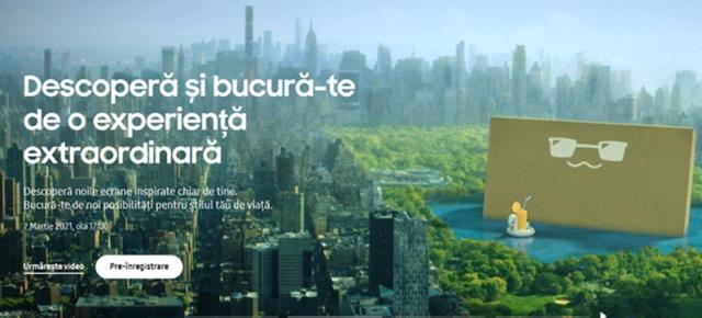 Samsung va dezvălui noi tehnologii și televizoare astăzi de la ora 17:00 (ora României); Iată cum poți urmări evenimentul Unbox & Discover