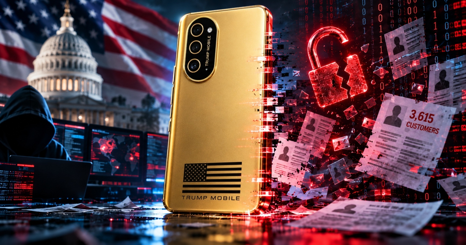 Un nou episod complicat pentru Trump Mobile: hackerii au publicat datele a 3.615 clienți ai operatorului