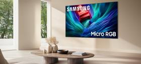 Samsung pregăteşte televizoare Micro RGB pentru anul 2026, le va inaugura la CES 2026, cu o experienţă cinematică
