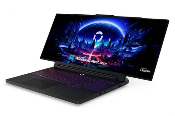 Lenovo Legion Pro Rollable vine la CES 2026; Laptop cu ecran rulabil de 24 inch, RTX 5090 și AI pentru e-sports