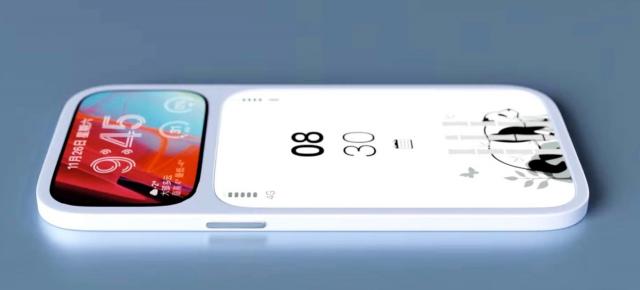 Pixel Duo este un telefon cu două ecrane, inclusiv unul E-Ink; Un concept bine gândit!