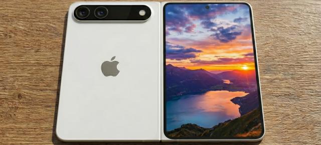 Primele imagini realiste cu iPhone Fold; Apple ar urmări o senzație apropiată de cea oferită de un iPad