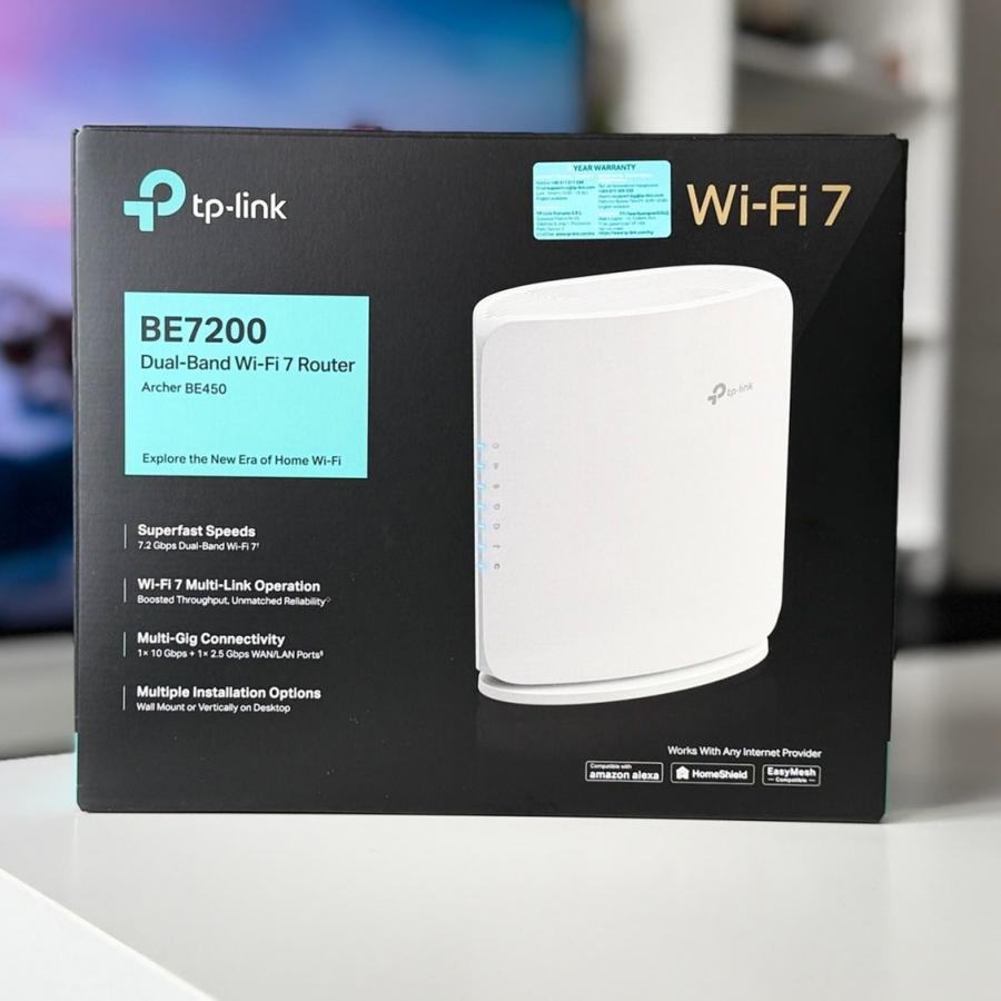 TP-Link Archer BE450 - Routerul Wi-Fi 7 pe care Moșul chiar ar