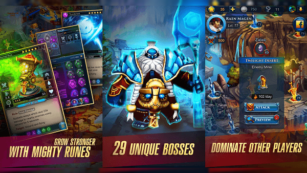 Defenders 2 Tower Defense CCG Review (HTC One A9): un tower defense modern cu cărţi de joc colecţionabile şi vrăji (Video)