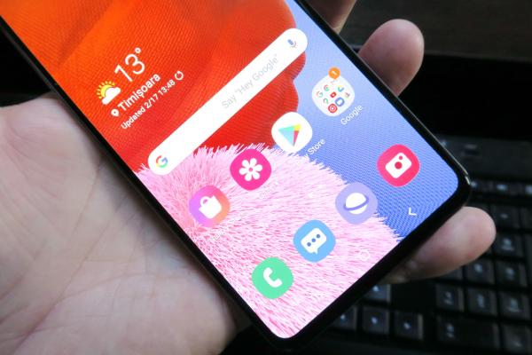 Samsung Galaxy A51: OS, UI, aplicaţii cu funcţii preluate de la Note 10 şi S20, dar nu pe atât de fluent cum ne-ar plăcea să vedem