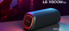 E LUNI e AMAZON: LG XBOOM Go DXG7 – boxa compactă cu bass puternic și funcții smart