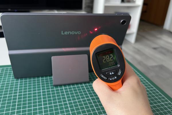 Lenovo Tab Plus - Test termic