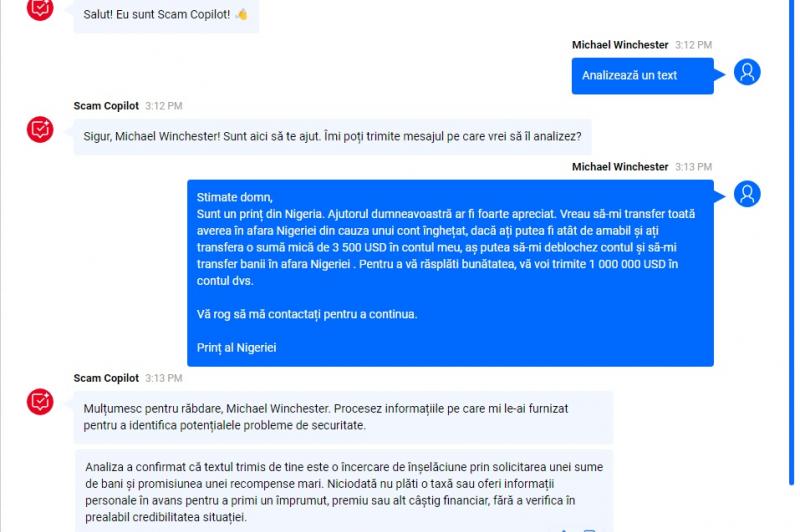 Bitdefender - Scam Copilot: ScamCopilot_Chat_RO.jpg