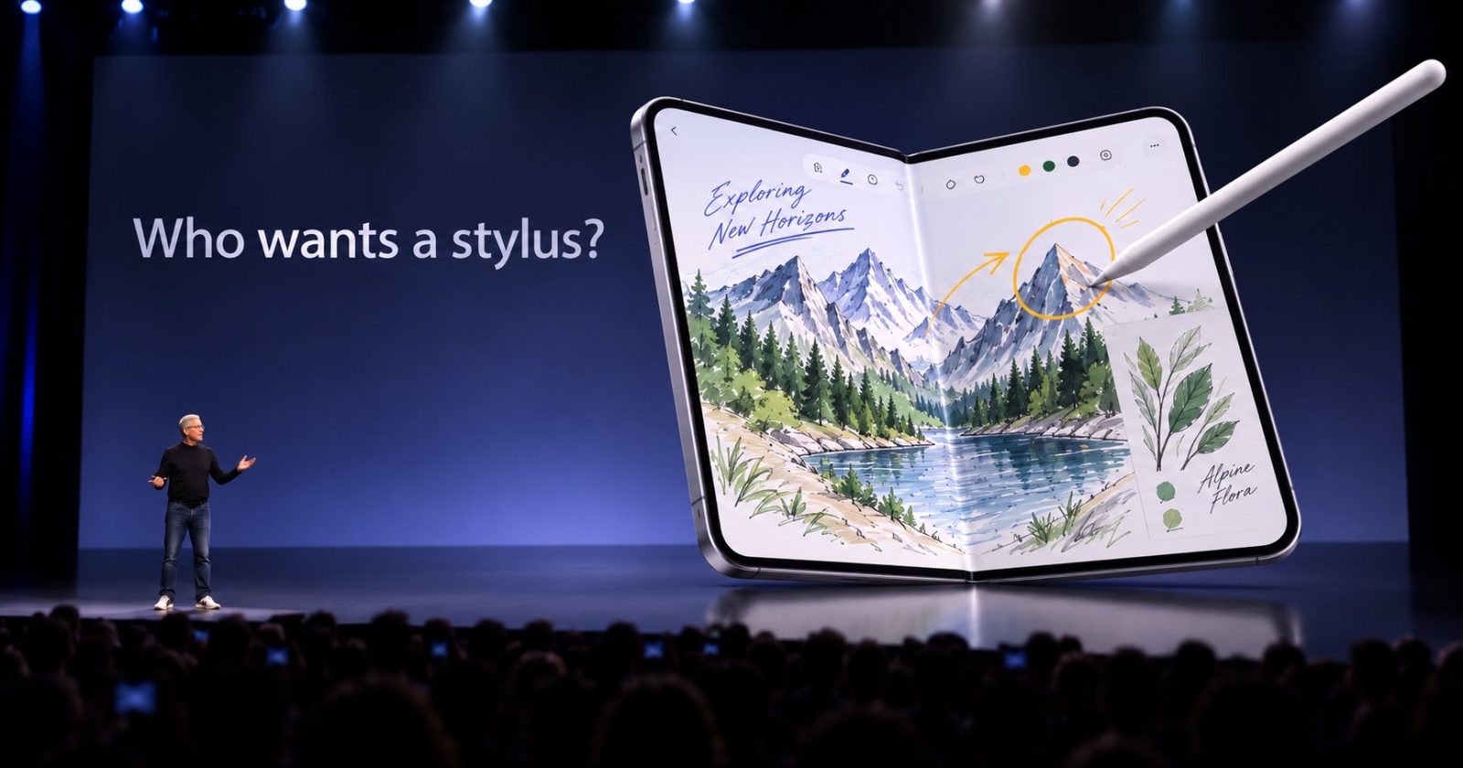 iPhone Duo face ce Galaxy Z Fold8 nu mai poate; Primul pliabil Apple suportă stylus pe ambele ecrane