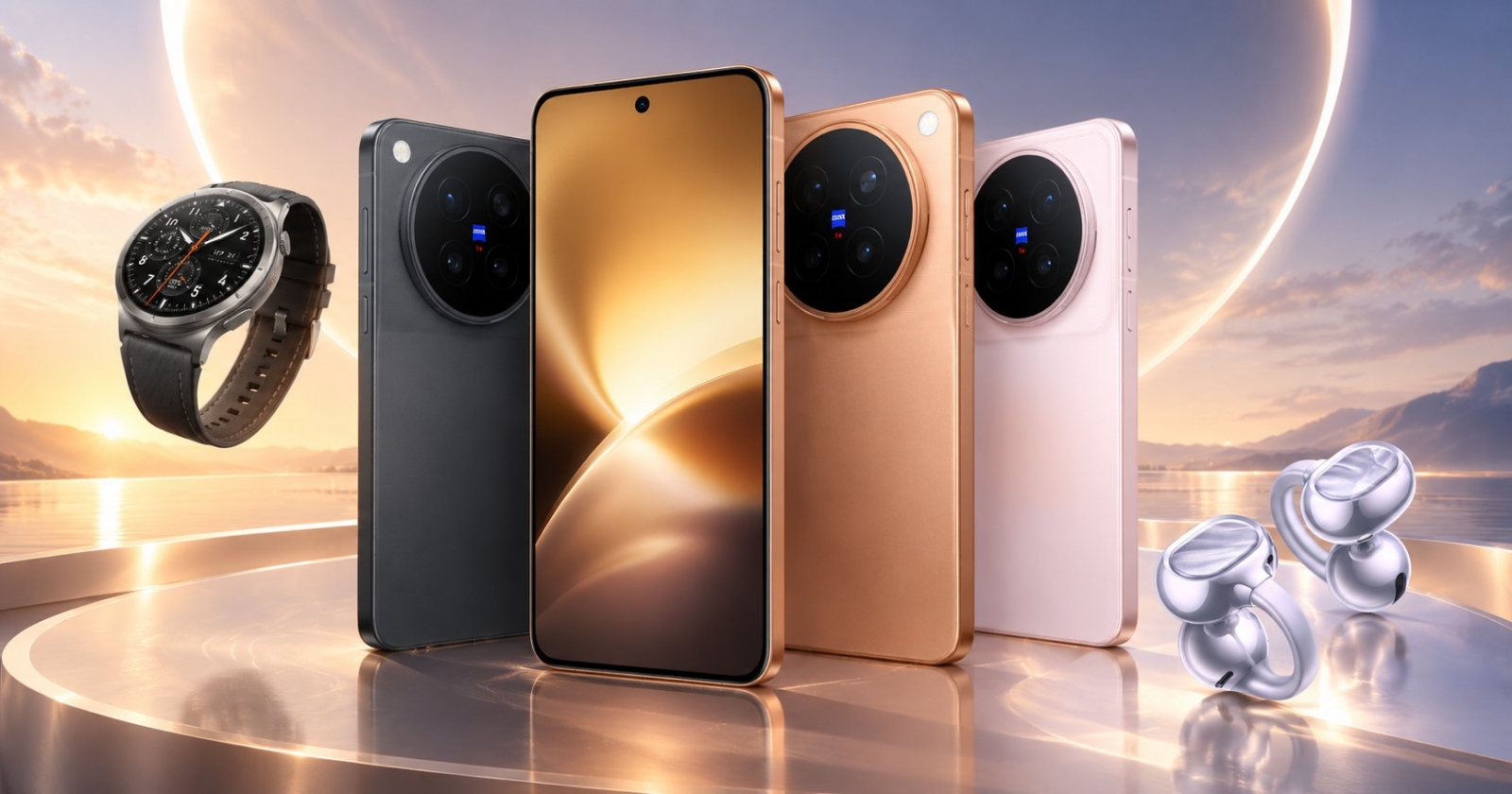 vivo X500, X500 Pro și Pro Max apar în randări oficiale înaintea lansării din 21 septembrie; Ce ne rezervă?