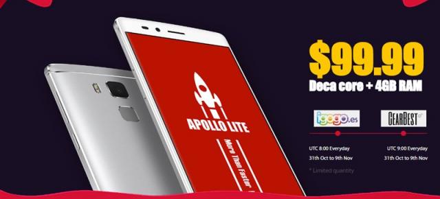 Vernee Apollo Lite va putea fi achiziționat pentru doar 99.99 dolari în perioada 31 octombrie - 9 noiembrie