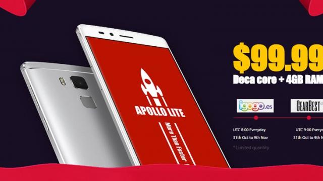 <b>Vernee Apollo Lite va putea fi achiziționat pentru doar 99.99 dolari în perioada 31 octombrie - 9 noiembrie</b>Vernee Apollo Lite este un smartphone foarte bine echilibrat din punct de vedere al raportului preț-specificații, dar o reducere masivă pentru achiziția acestui model nu strică deloc. Aflați că în perioada 31 octombrie - 9 noiembrie, veți putea cumpăra 