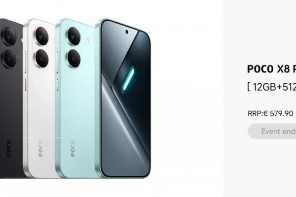 Listări POCO X8 Pro, X8 Pro Max - Prețuri în Europa