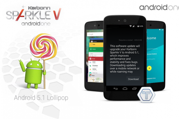 Karbonn Sparkle-V primește începând de astăzi Android 5.1 Lollipop în România