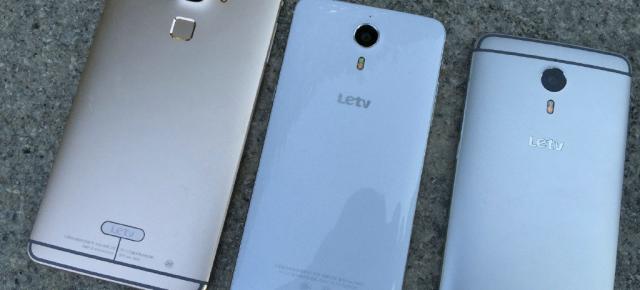 Telefoanele LeTV One Pro, Le Max şi Le One sunt fotografiate într-o sesiune hands-on, se remarcă prin porturi USB Type-C, procesorul Helio X10