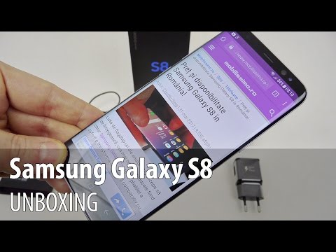 Samsung Galaxy S8 Video Unboxing în Limba Română
