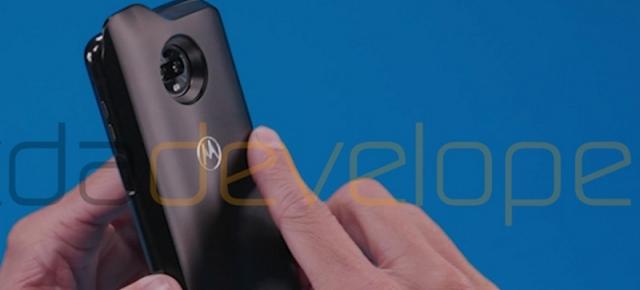 Motorola Moto Z3 Play apare în noi imagini, împreună cu un modul 5G Moto Mod