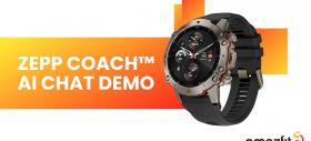 Smartwatch-ul Amazfit GTR 4 a primit Zepp Coach: AI care oferă sfaturi cu privire la fitness, nutriție și sănătate