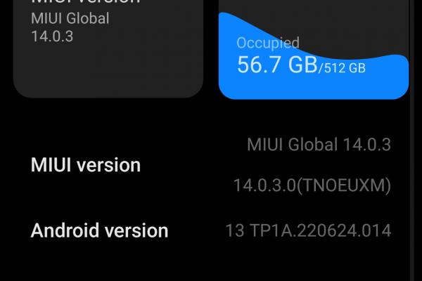 Screenshots interfață grafică Redmi Note 13 Pro+ 5G