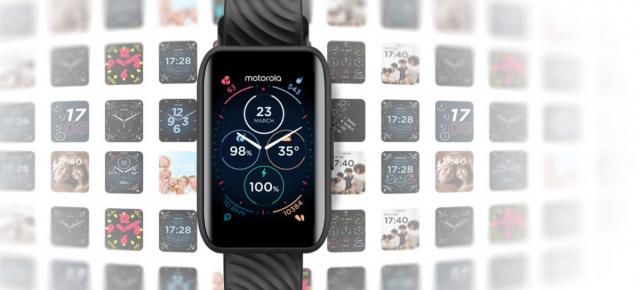 Motorola Moto Watch 40 a debutat: ceas elegant cu ecran curbat LCD de 1.57 inch