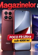 Turul Magazinelor #1638: POCO F9 Ultra sub 4000 lei, preț cinstit la iPhone 14 Pro SH, TV OLED Samsung cu 15% mai ieftin