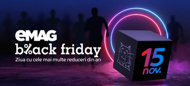 [UPDATE - 22.11.2019 avem un câștigător și o tragere la sorți pentru alți doi] La ce oră începe Black Friday 2019 pe eMAG? (Concurs)